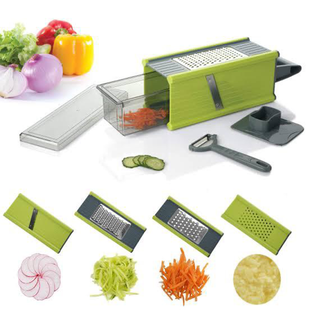 5-in-1 Vegetable Cutter & Grater Set