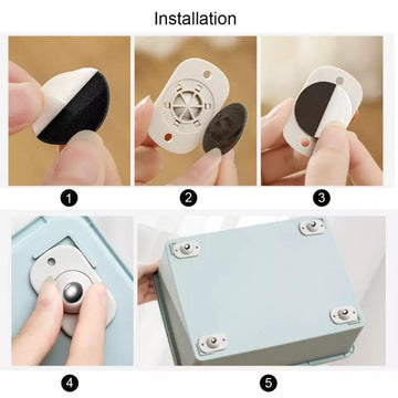 Furniture Moving Wheels –  (4 Pcs)